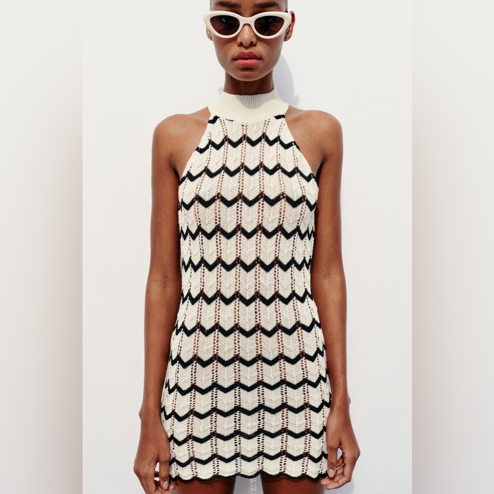 NWT Zara Striped Knit Mini (S, M)